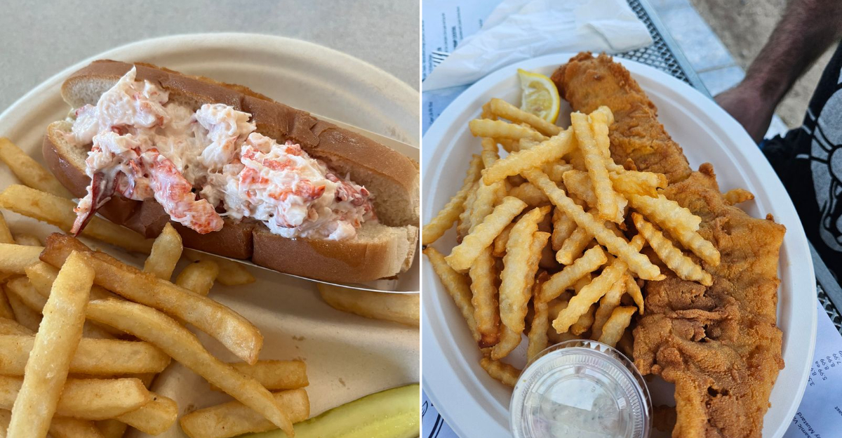 Massachusetts Carryout Fish Fry Windows Famous for Hot, Crispy Lake Perch