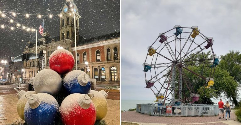 15 Ohio Small Towns That Turn Into Winter Wonderlands For Christmas