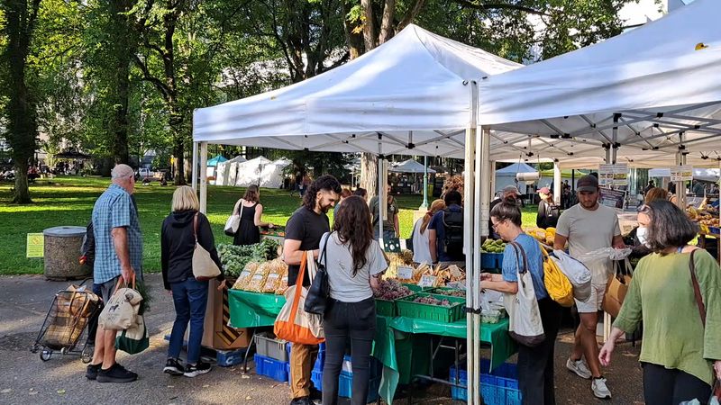 PSU Farmers Market — Portland Farmers Market at PSU, 1803 SW Park Ave, Portland