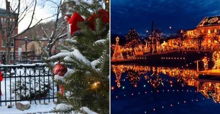 15 Pennsylvania Cities With Christmas Light Displays Everyone Should Experience at Least Once