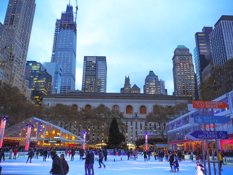 Bank of America Winter Village at Bryant Park — Bryant Park, 42nd St & 6th Ave, Manhattan, New York