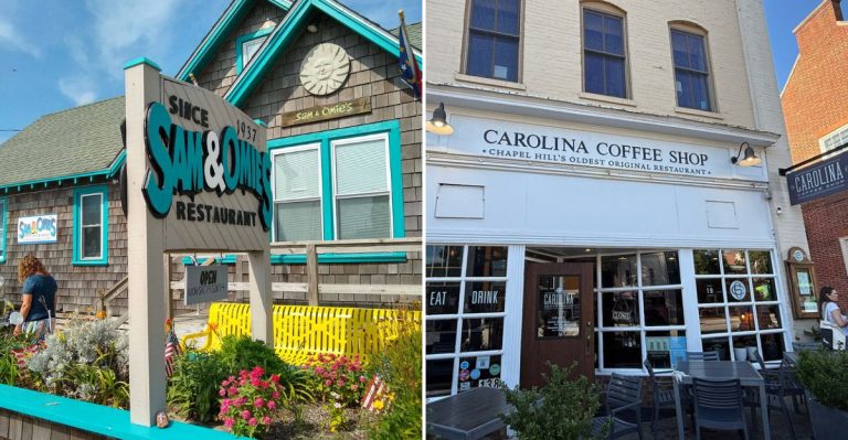 16 North Carolina Longtime Eateries That Are Still Serving Up The Hits