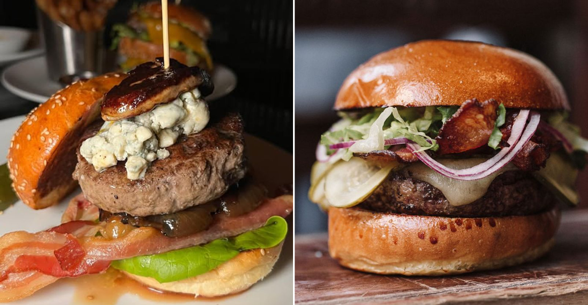 Pennsylvania Burgers Stacked Higher Than Cheesesteaks