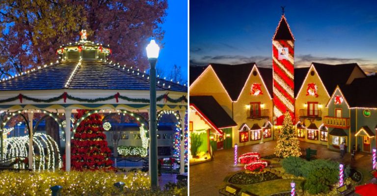 16 Tennessee Towns That Turn Into Real-Life Christmas Villages Every December