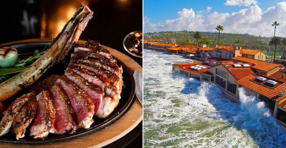 Coastal California Oceanfront Steakhouses With Extraordinary Views