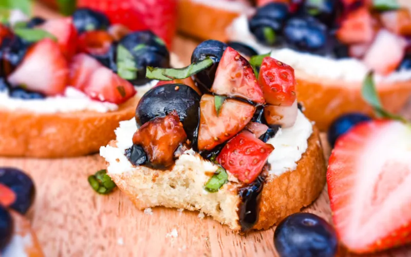 Stars & Stripes Bruschetta