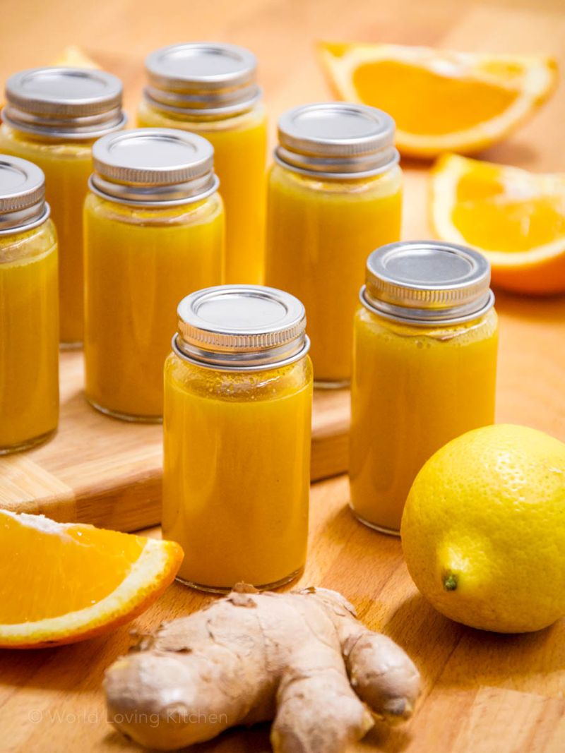 Ginger-Turmeric Immunity Shot