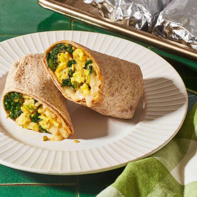 Veggie-Packed Breakfast Burritos