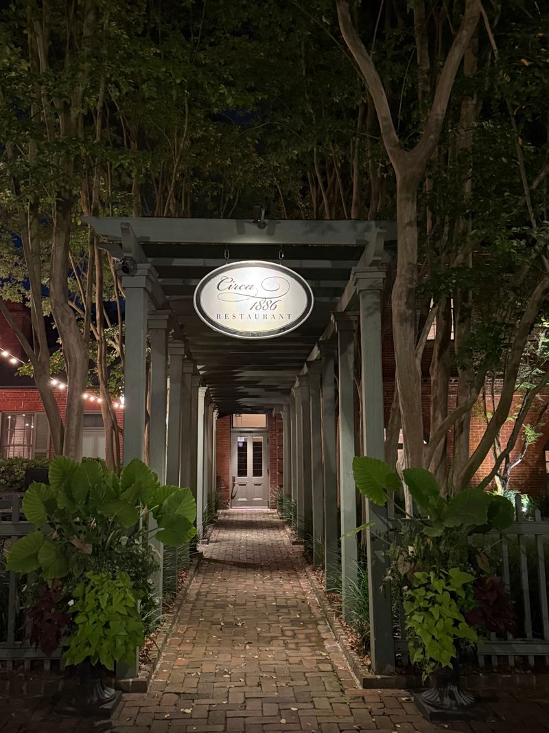 3. Circa 1886 Restaurant, Charleston, South Carolina