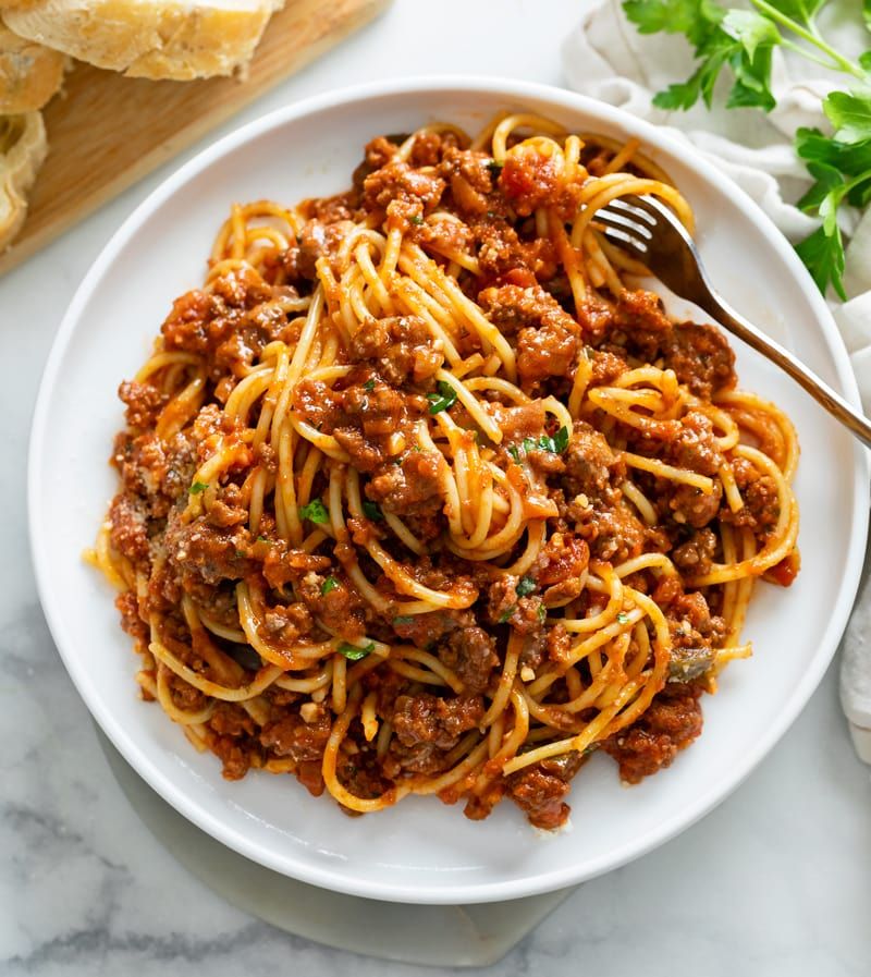 Spaghetti with Meat Sauce