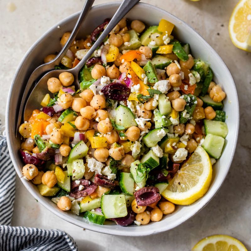 Mediterranean Chickpea Bowl