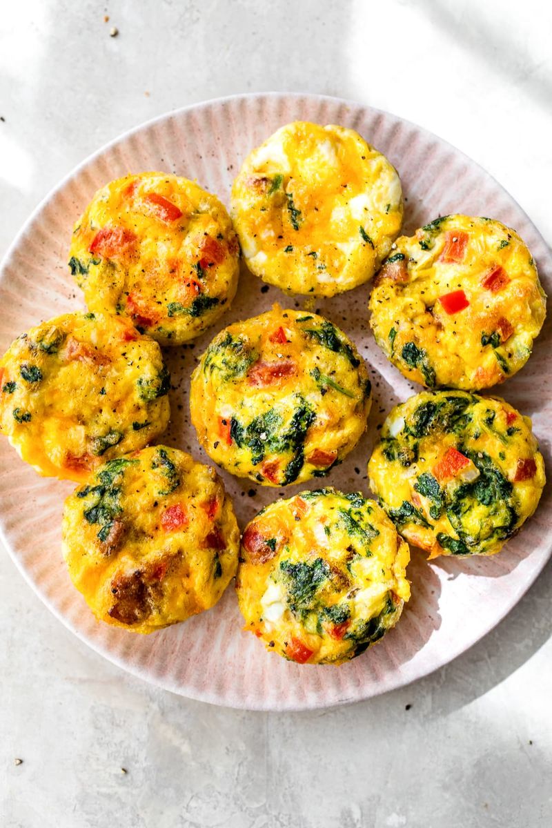 Colorful Breakfast Egg Muffins