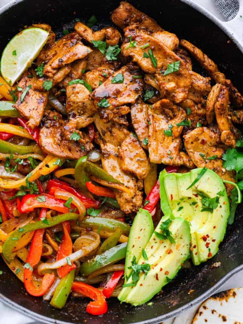 Sizzling Chicken Fajitas