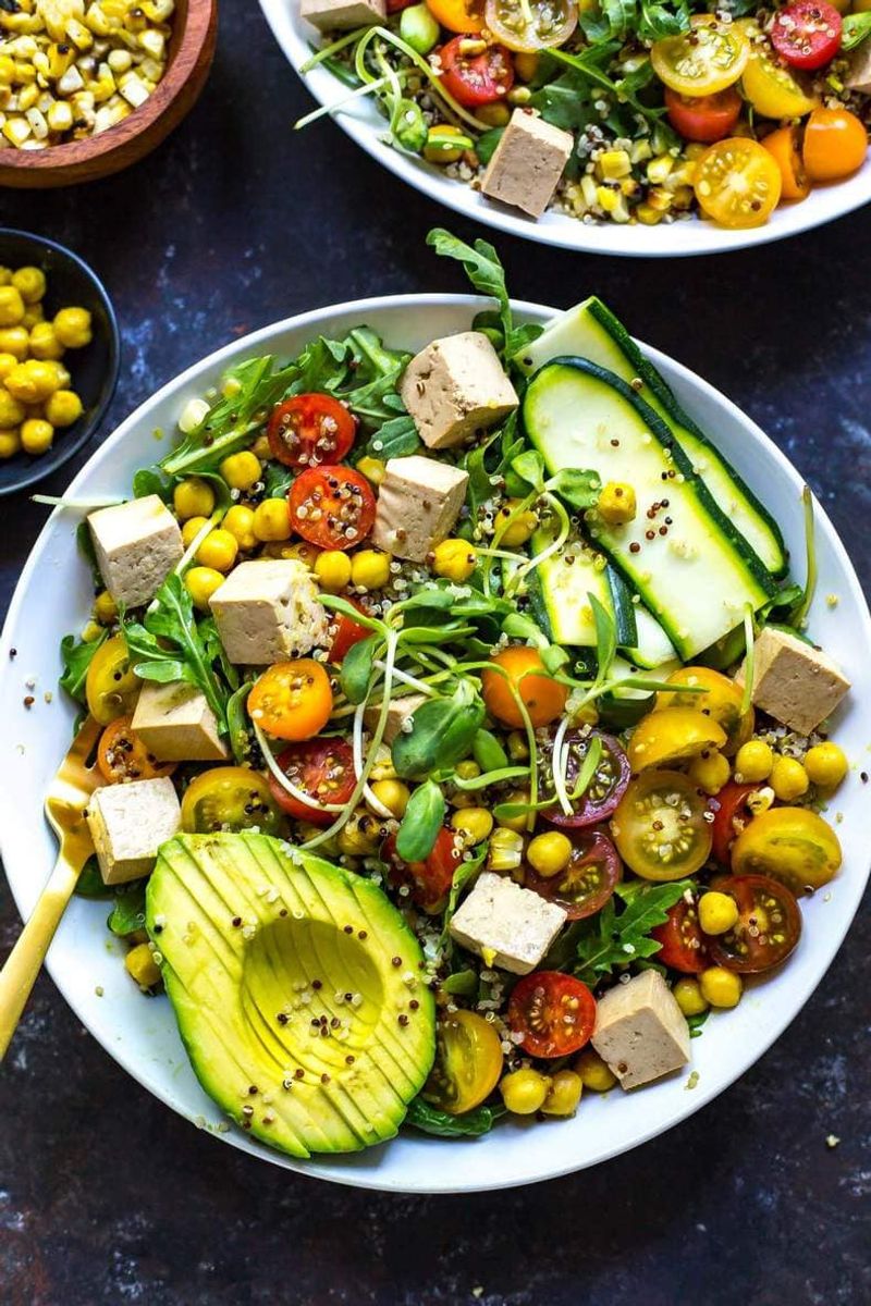 Rainbow Buddha Bowls