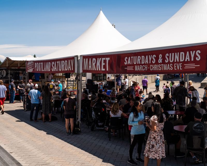 Portland Saturday Market: Where Food Carts Meet Fresh Produce