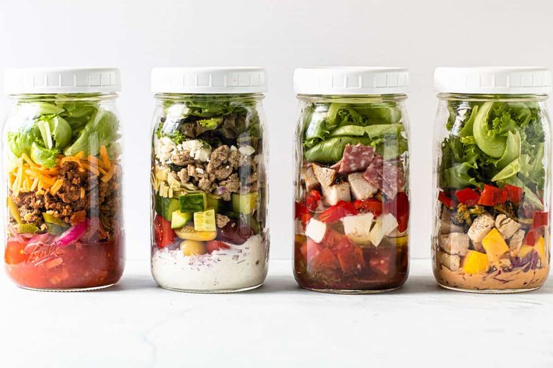 Mason Jar Salads