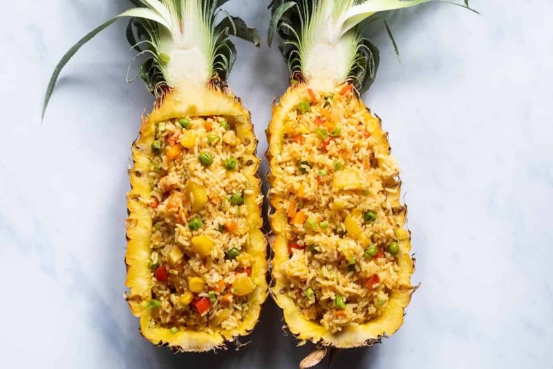 Tropical Pineapple Fried Rice