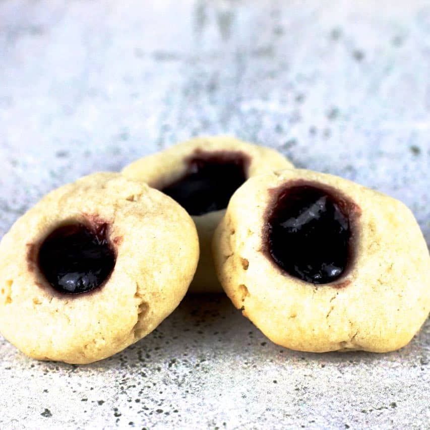 thumbprint cookies with cream cheese