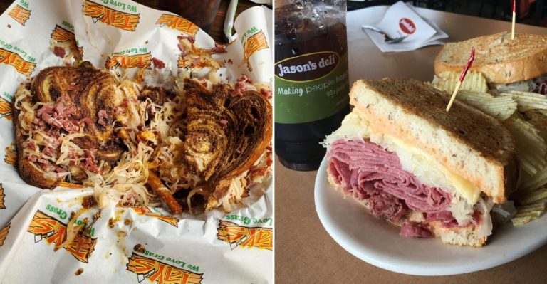 5 Chain Spots That Are A Hot Mess And 5 Serving Reuben Sandwiches Spot On