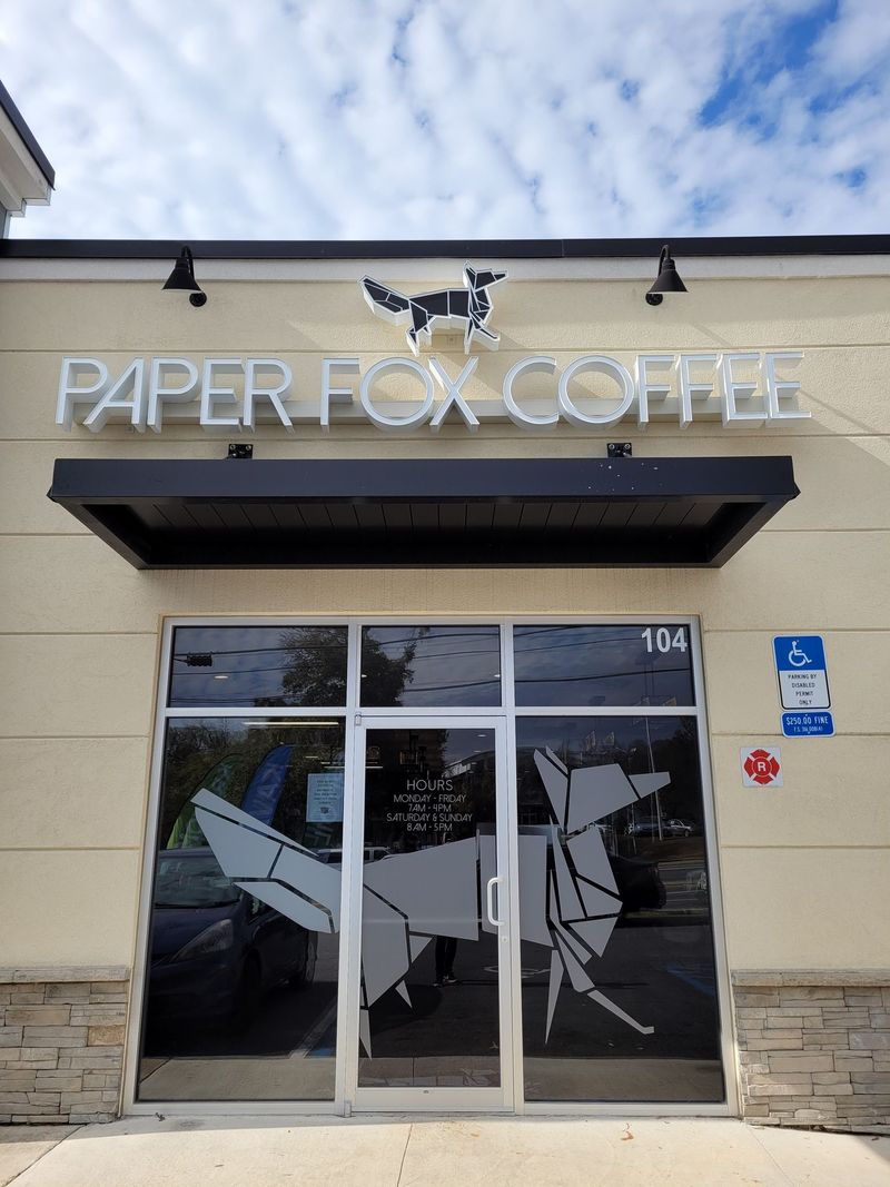 6. Paper Fox Coffee – Tallahassee