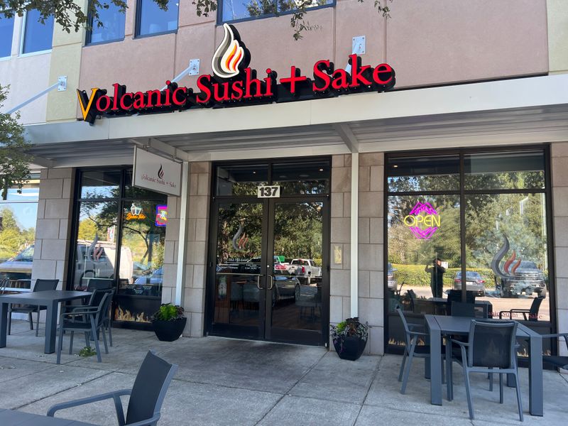 6. Volcanic Sushi + Sake, Tioga / Newberry (Gainesville area)