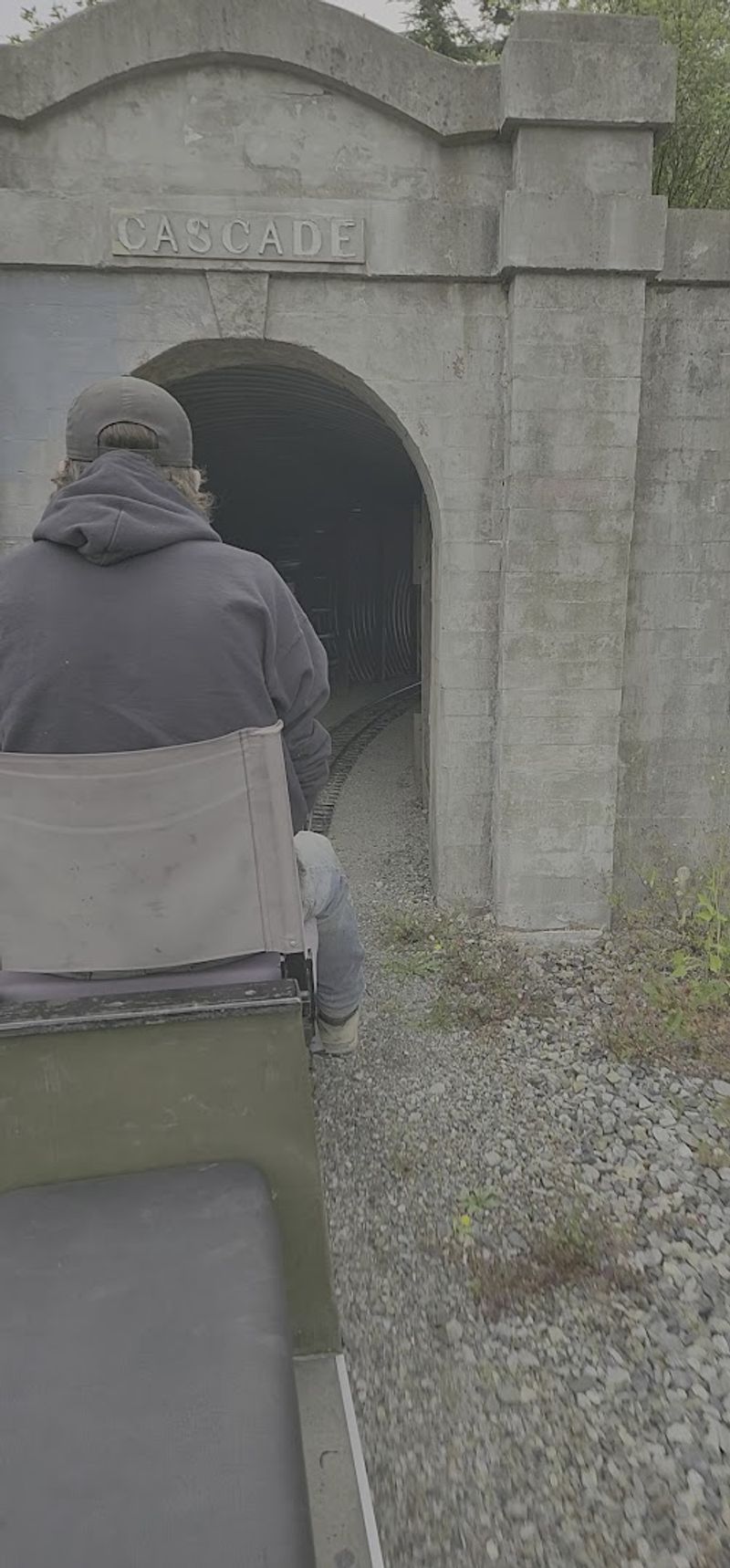5,000 Feet Of Track Through Tunnels, Bridges, And Forest