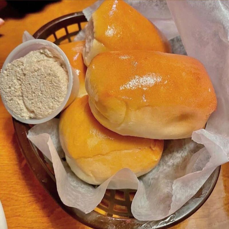 7. Filling Up On Rolls