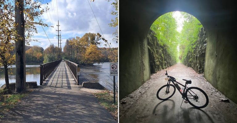 7 Illinois Bike Trails Packed With Woods, Meadows, And Fun Stops Along The Way