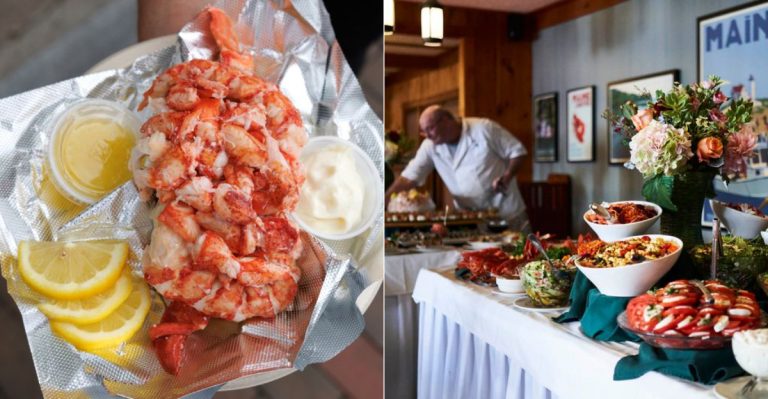 7 Maine All-You-Can-Eat Seafood Feasts That Locals Swear Are Worth The Drive