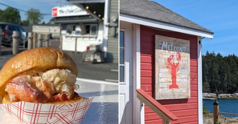 7 Maine Lobster Shacks Open Just Long Enough For Leaf Season