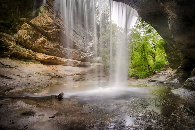 LaSalle Canyon Falls, Starved Rock State Park