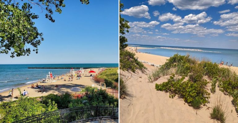 8 Illinois Beaches Along Lake Michigan That Are Perfect For A Summer Day Trip