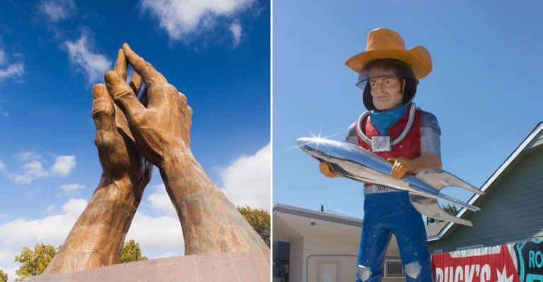 8 Strange Roadside Attractions In Oklahoma That You Have To See To Believe