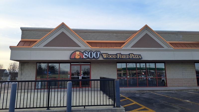 9. 800 Degrees Wood Fired Pizza, Fort Wayne, Indiana