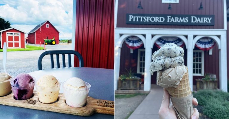 9 Farm Creameries In New York Where The Ice Cream Tastes Straight From The Source