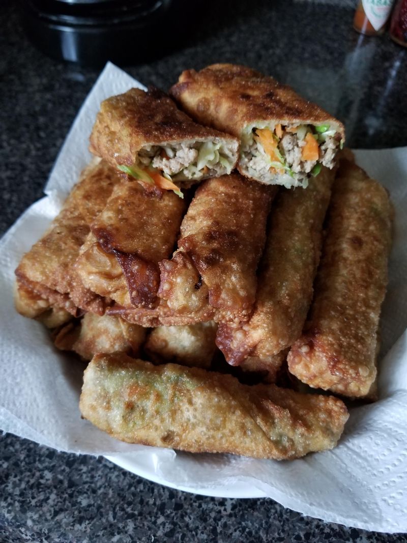 Soggy Attempted Egg Rolls That'll Have You Calling for Takeout