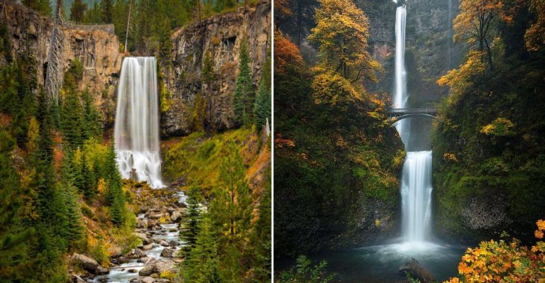 9 Oregon Waterfalls That Are Stunning Even In The Middle Of Fall