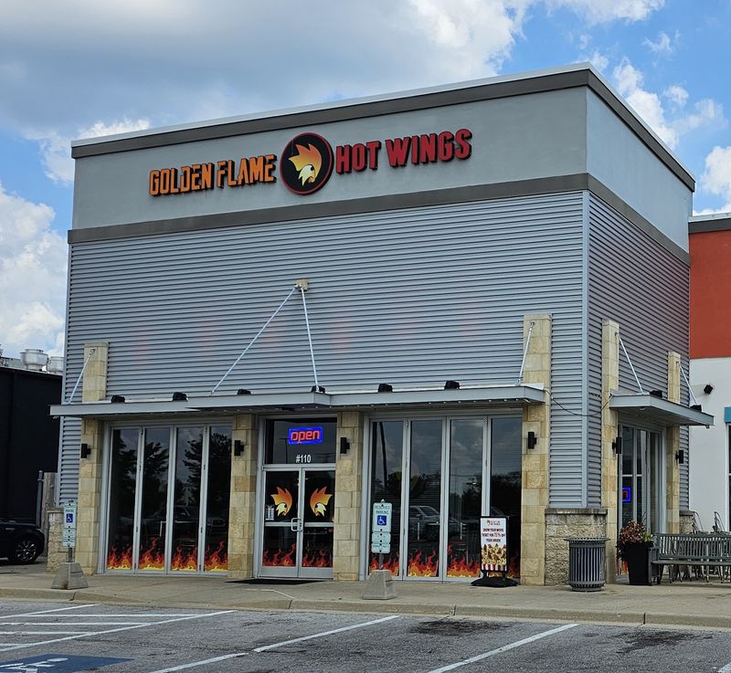 Golden Flame Hot Wings