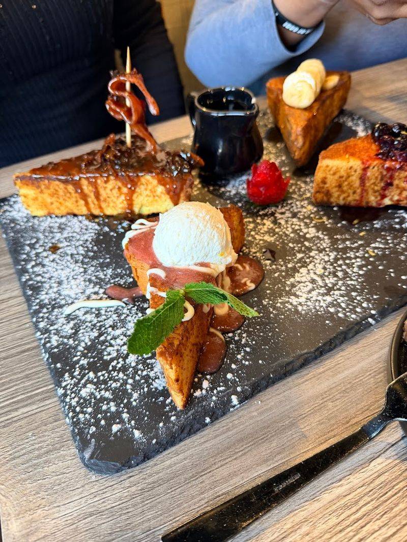 The French Toast Flight Is A Full-On Event