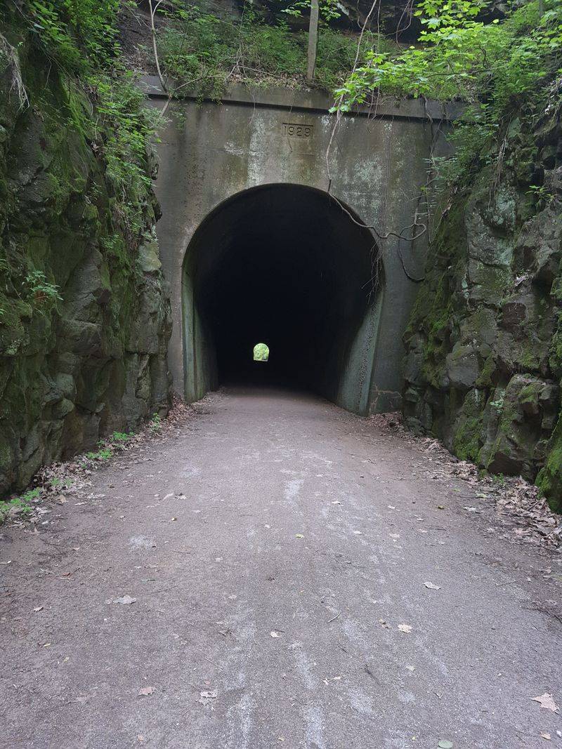 The namesake tunnel and that first cool breath