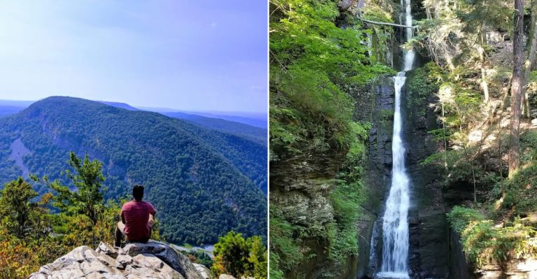 A 70,000-Acre River Valley On The Pennsylvania Border Has Swimming Holes, Waterfalls, And Quiet Weekdays