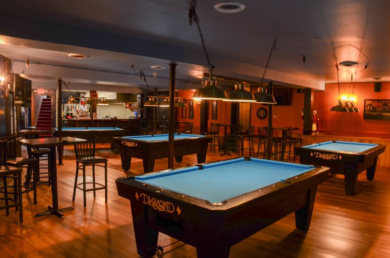 A Basement Pool Hall Made for Big Family Gatherings A Basement Pool Hall Made for Big Family Gatherings