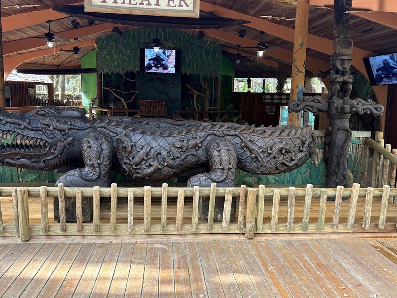 Zip Lining Over Live Alligators Is A Real Option