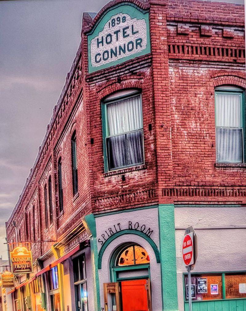 A Brick Survivor on Main Street in Jerome