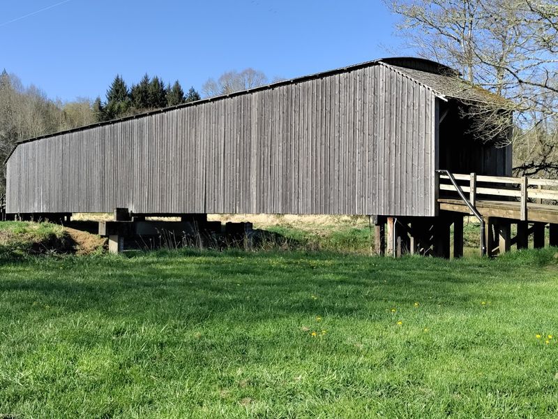 Walking Through a Tunnel to Another Era