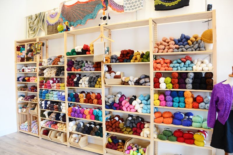 A Bright Yarn Studio On Milwaukee Avenue