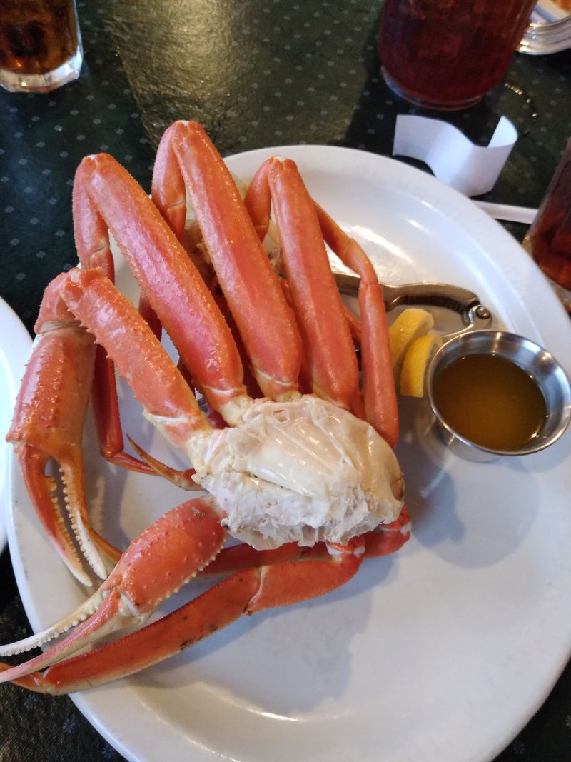 Crab Legs Done the Delta Way