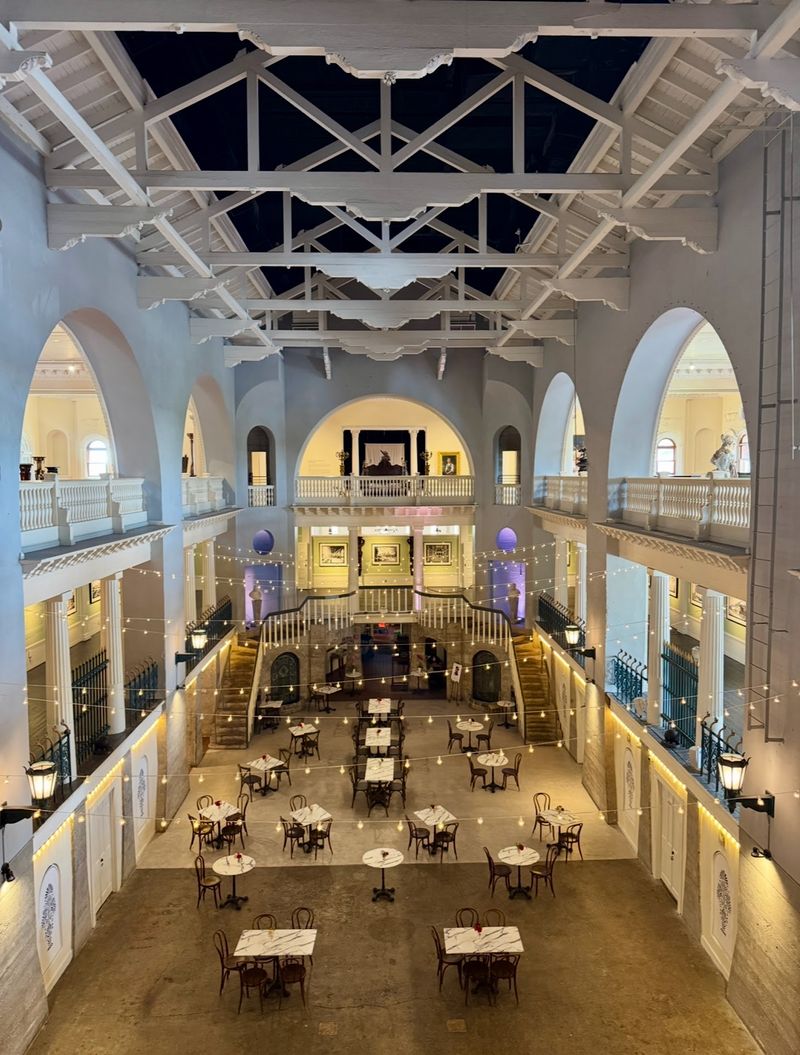 A Cafe Built Inside A Real Gilded Age Swimming Pool A Cafe Built Inside A Real Gilded Age Swimming Pool