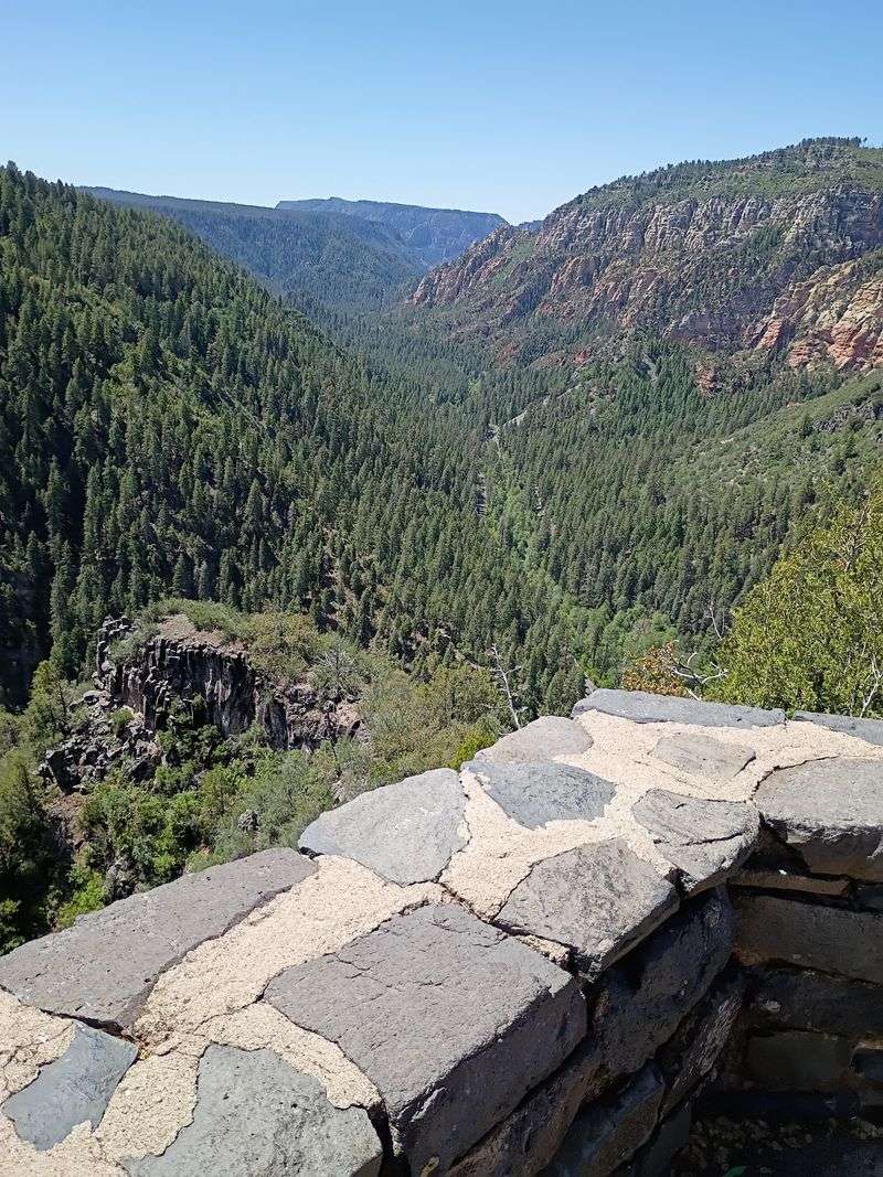 A Canyon Overlook Riding the Sedona-Flagstaff Highway