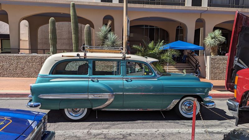 A Car Show Rolls In As A Bonus Surprise